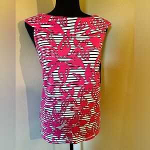 Rafaella Stretch Cowl Neck Top- New